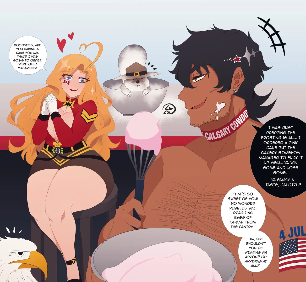 various Calgary Callie OC by ThiccwithaQ Nyantcha - Image 164