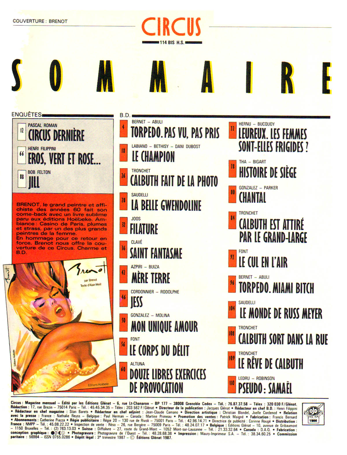 Various Circus HS 114 - Spécial Libertines French - Image 3