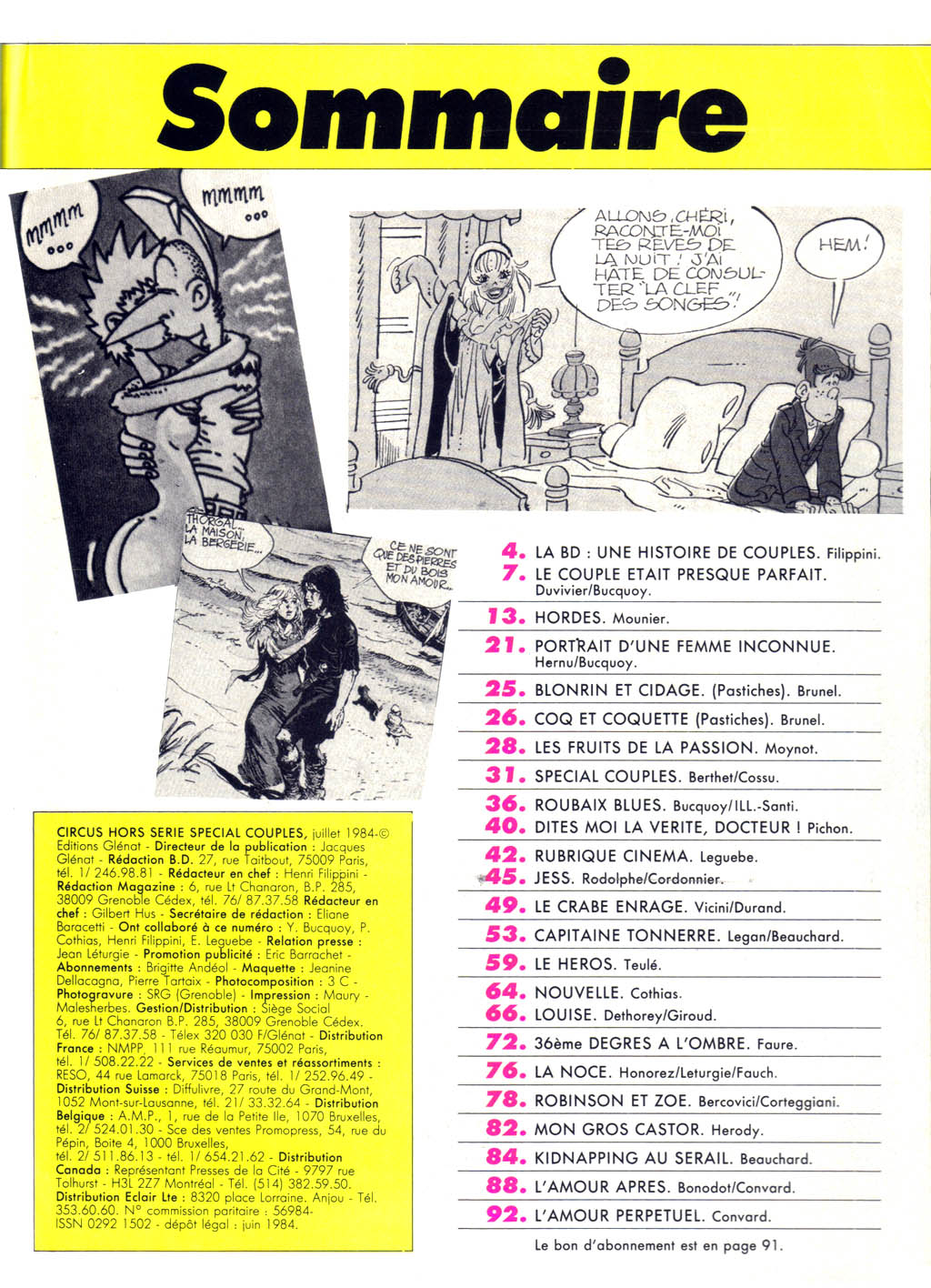 Various Circus HS 75 - Spécial Couples French - Image 3