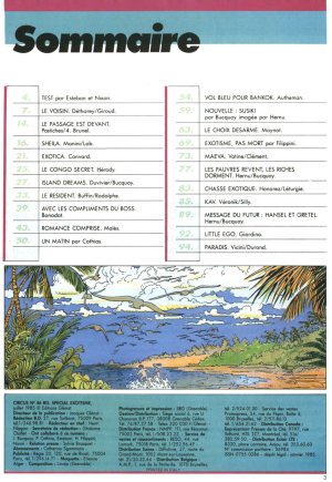 Various Circus HS 86 - Spécial Exotisme French - Page 3