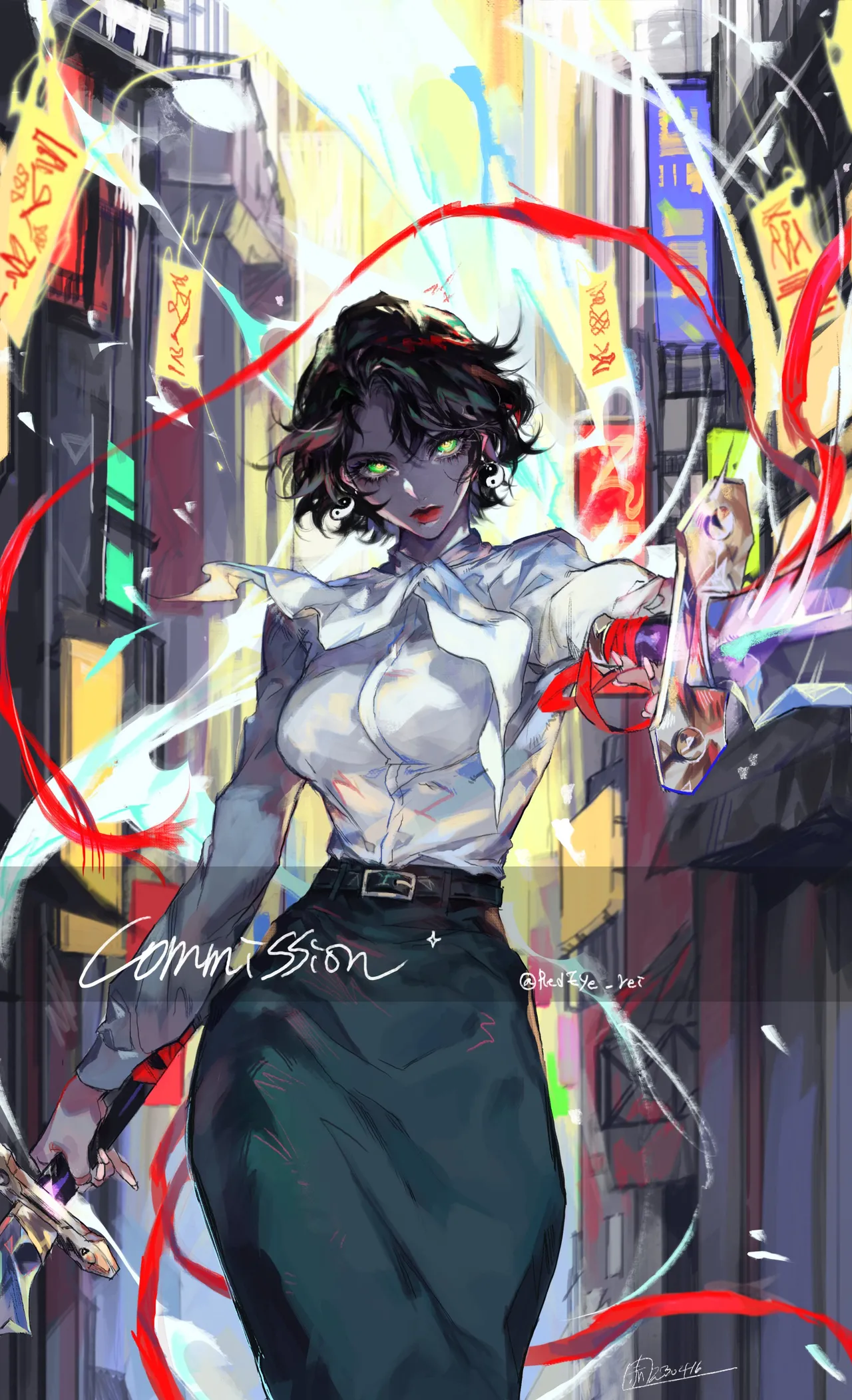 various Clarice di Lampedusa Victoria Huang ft. Gestalt OCs by MutagenicCrow - Image 19