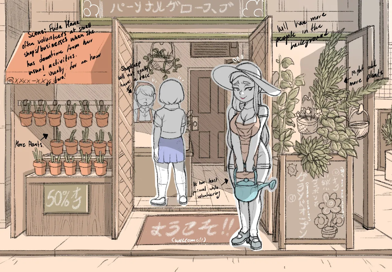 various Fuda Hana OC by KaeEst - Image 44