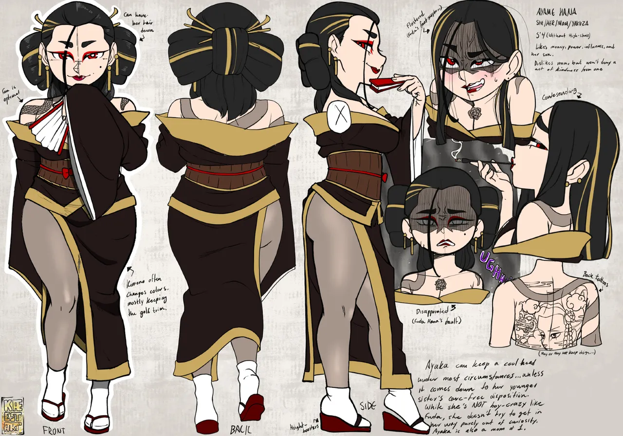 various Fuda Hana OC by KaeEst - Image 47