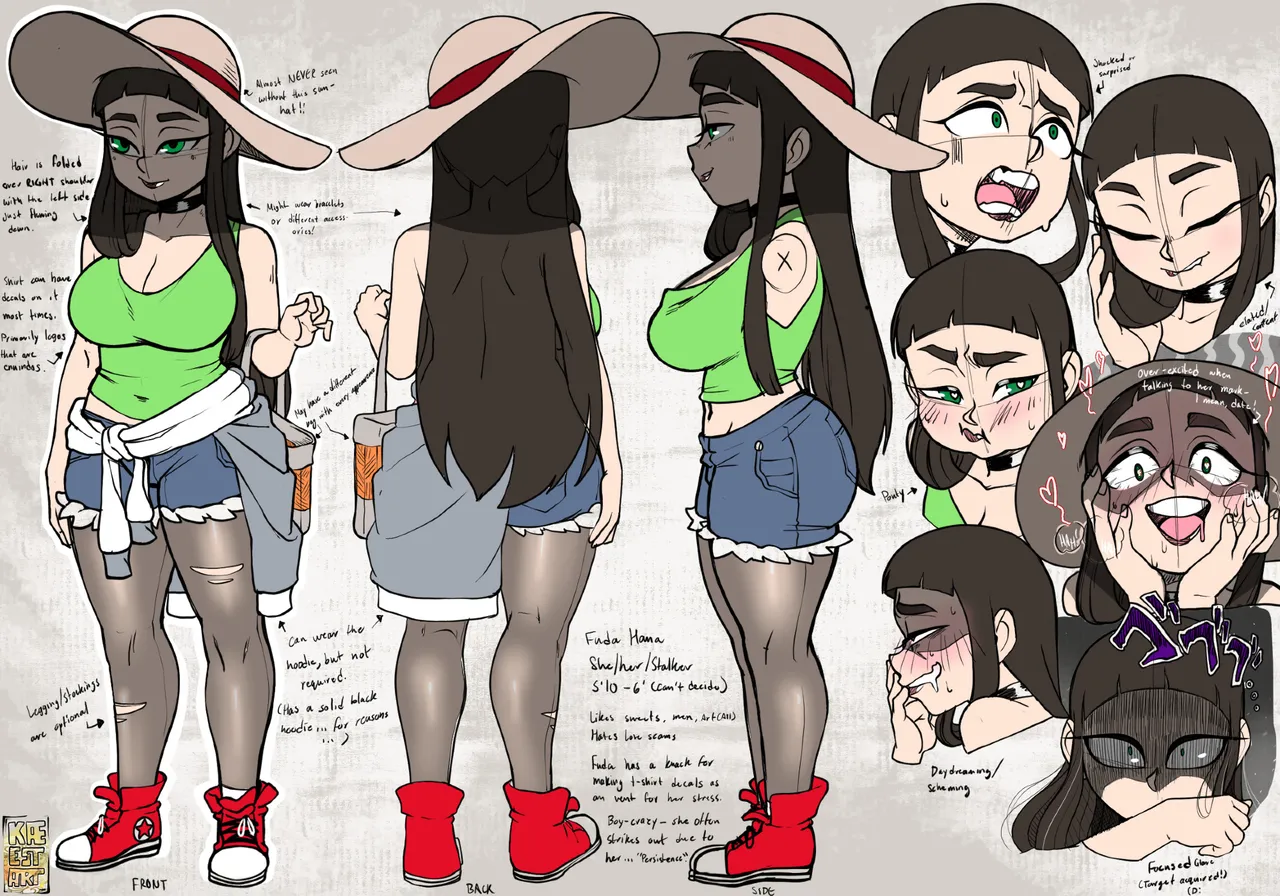 various Fuda Hana OC by KaeEst - Image 50