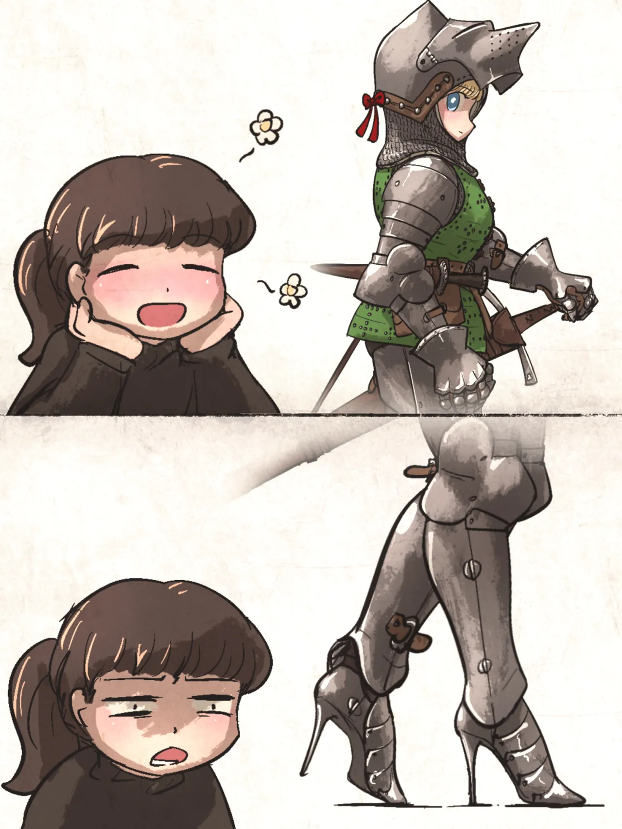 various Gothic-chan ft. Swiss-chan and Ebenholz-chanOC by Ironlily - Image 128