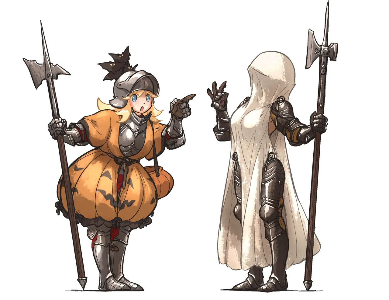 various Gothic-chan ft. Swiss-chan and Ebenholz-chanOC by Ironlily - Image 53