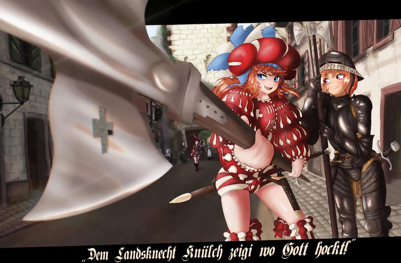 various Gothic-chan ft. Swiss-chan and Ebenholz-chanOC by Ironlily - Image 71