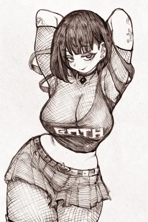 various Gothy ft. Sleaze OCs by BooruGuru - Page 400