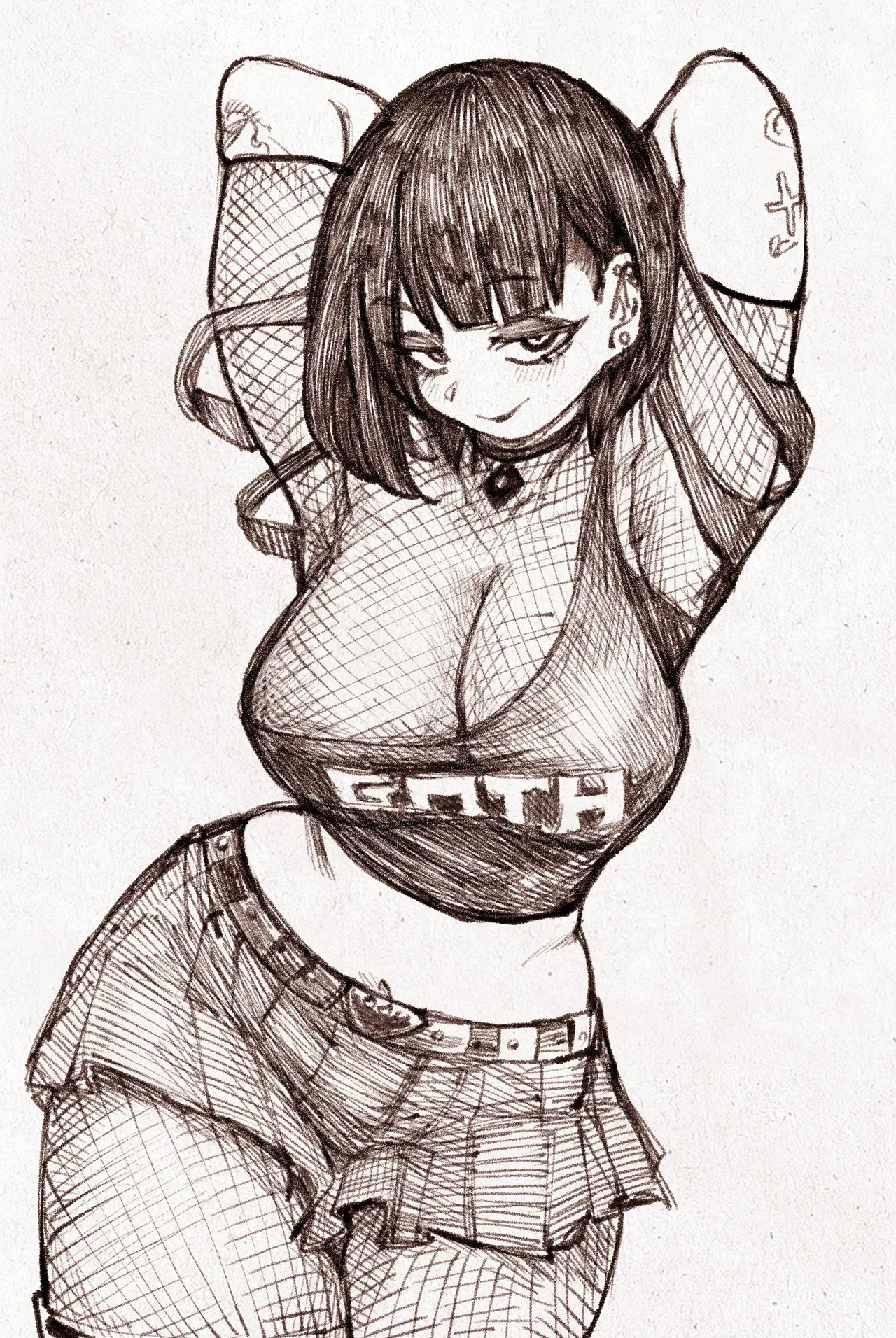 various Gothy ft. Sleaze OCs by BooruGuru - Image 400