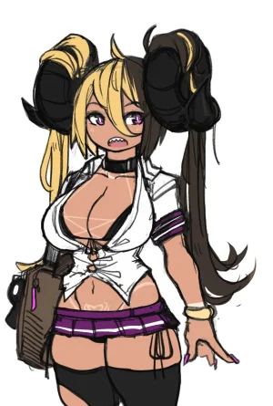 various Horn Gals Aife Caoimhe by Zana OC Thumbnail