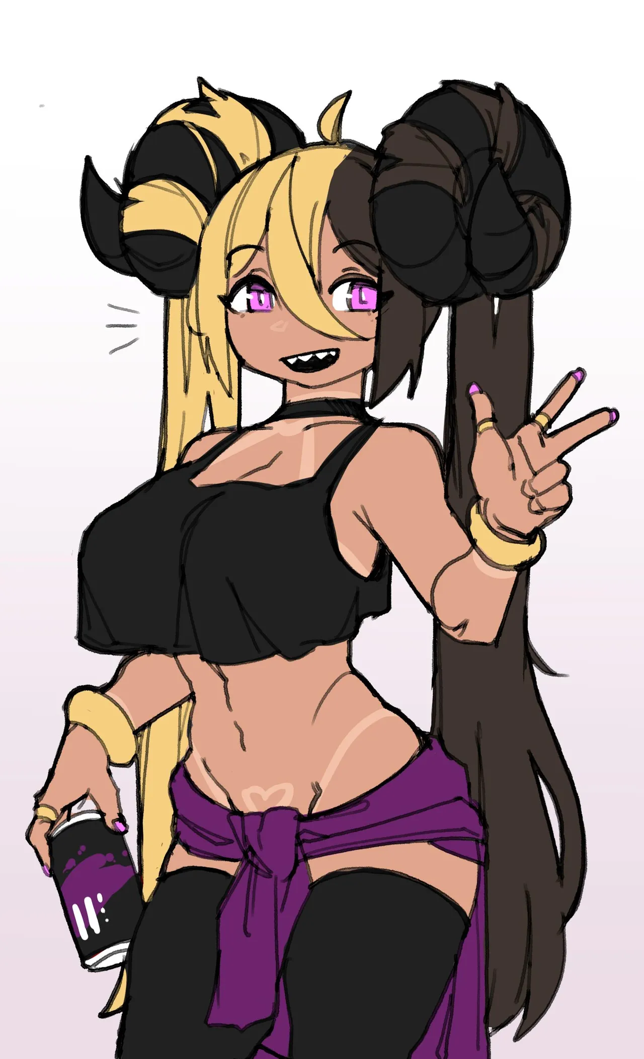 various Horn Gals Aife Caoimhe by Zana OC - Image 10