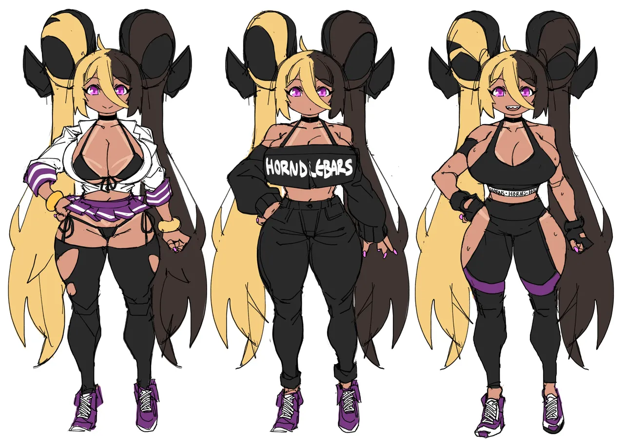 various Horn Gals Aife Caoimhe by Zana OC - Image 181