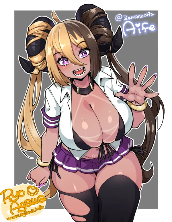 various Horn Gals Aife Caoimhe by Zana OC - Image 23