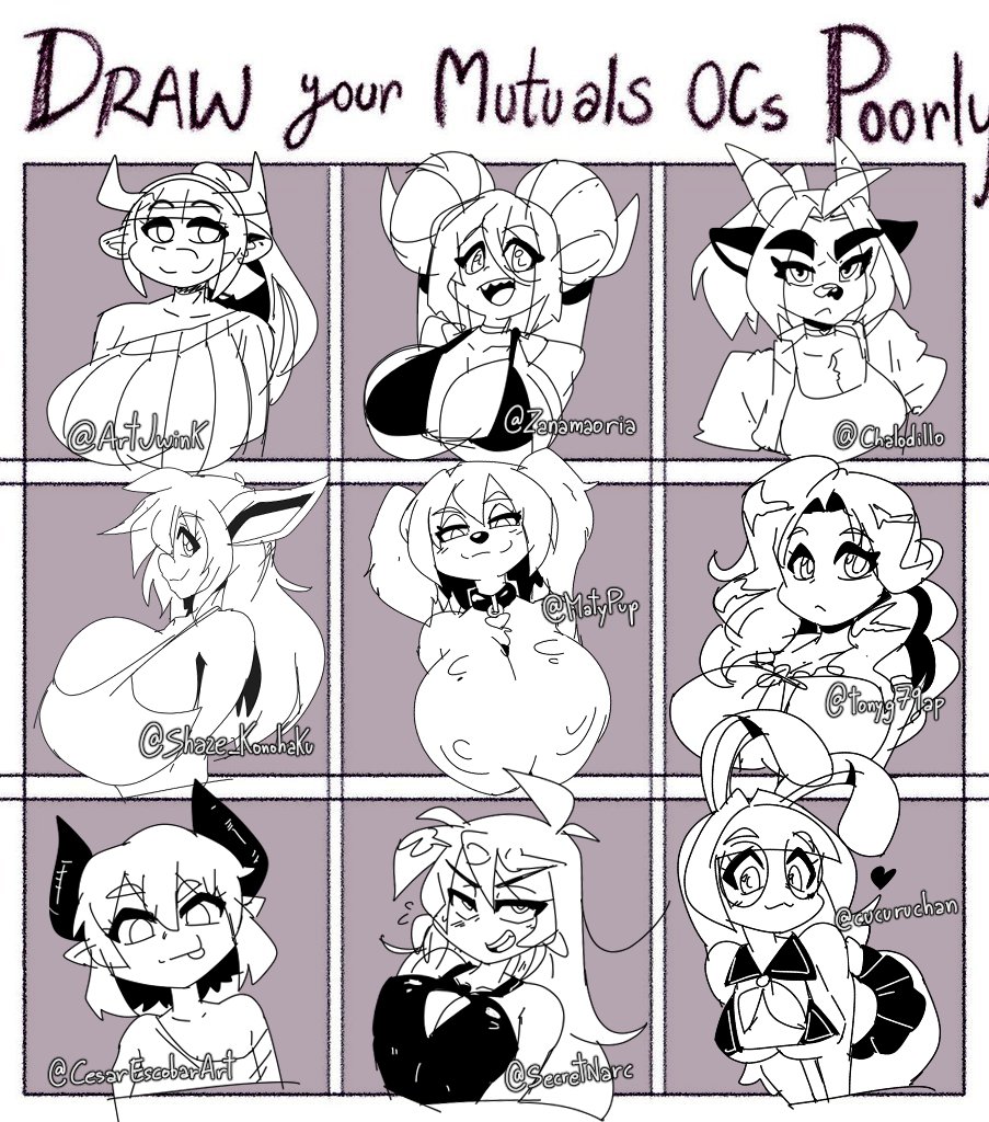 various Horn Gals Aife Caoimhe by Zana OC - Image 359