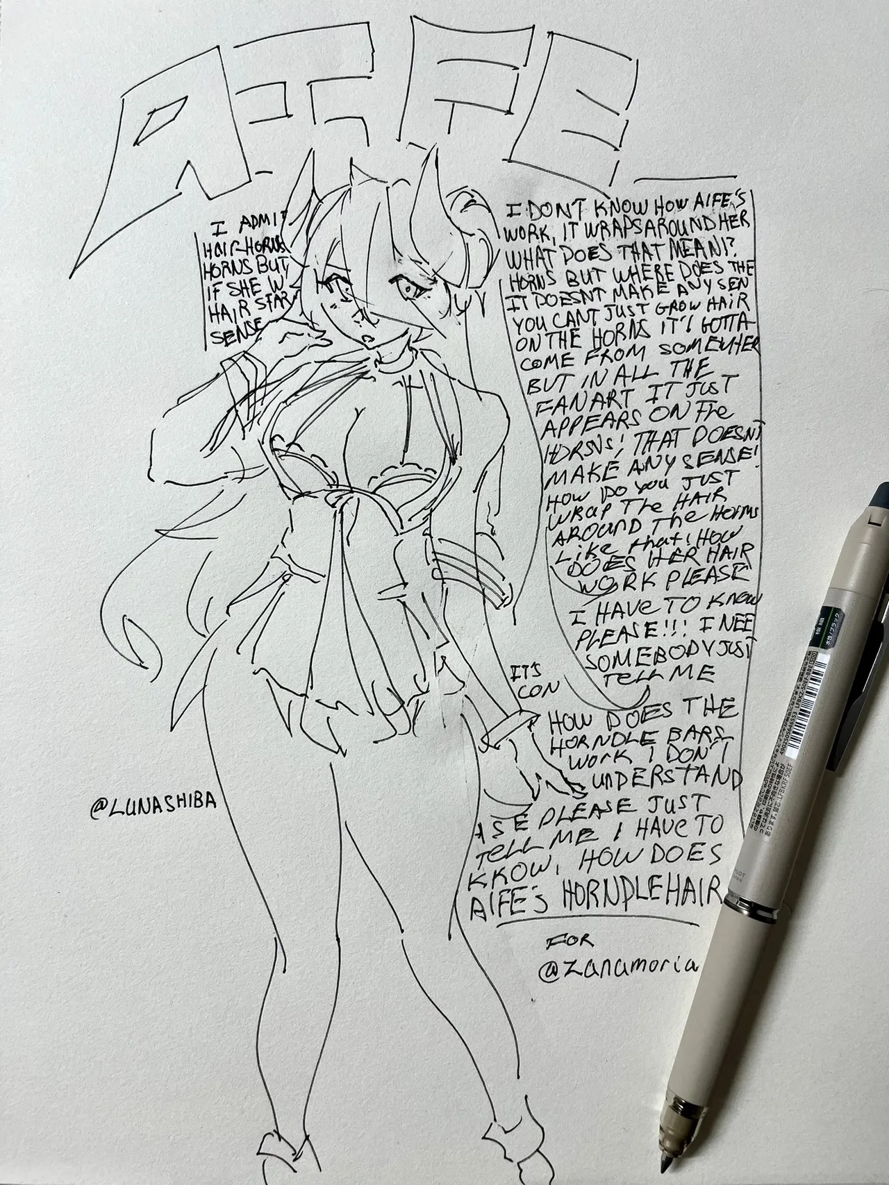 various Horn Gals Aife Caoimhe by Zana OC - Image 540