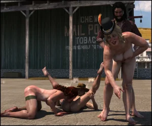 Various male female female videogame threesomes and harems - Page 159