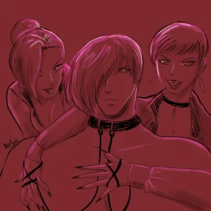 Various male female female videogame threesomes and harems - Page 20