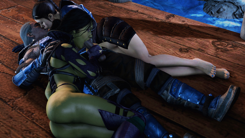 Various male female female videogame threesomes and harems - Image 12