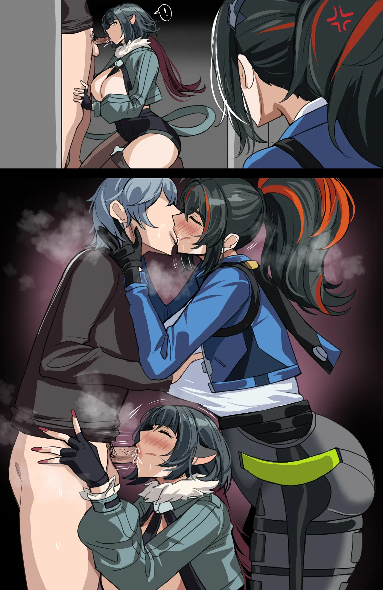 Various male female female videogame threesomes and harems - Image 180