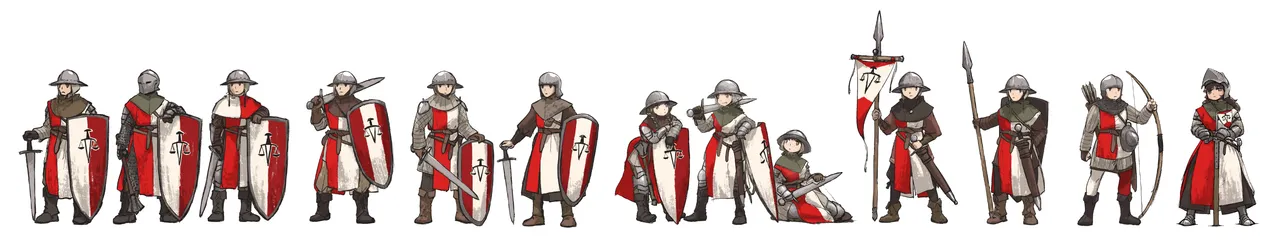 various The Ordo Mediare Sisters by Ironlily - Image 13