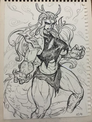 various Tian XiaoXiao ft. Cheon Cheonak OCs by MutagenicCrow - Page 53