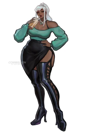 various Tian XiaoXiao ft. Cheon Cheonak OCs by MutagenicCrow - Page 65