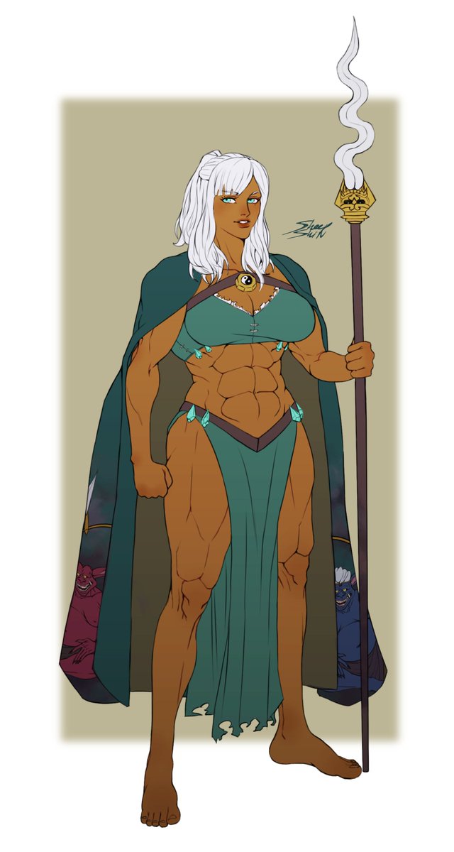 various Tian XiaoXiao ft. Cheon Cheonak OCs by MutagenicCrow - Image 1