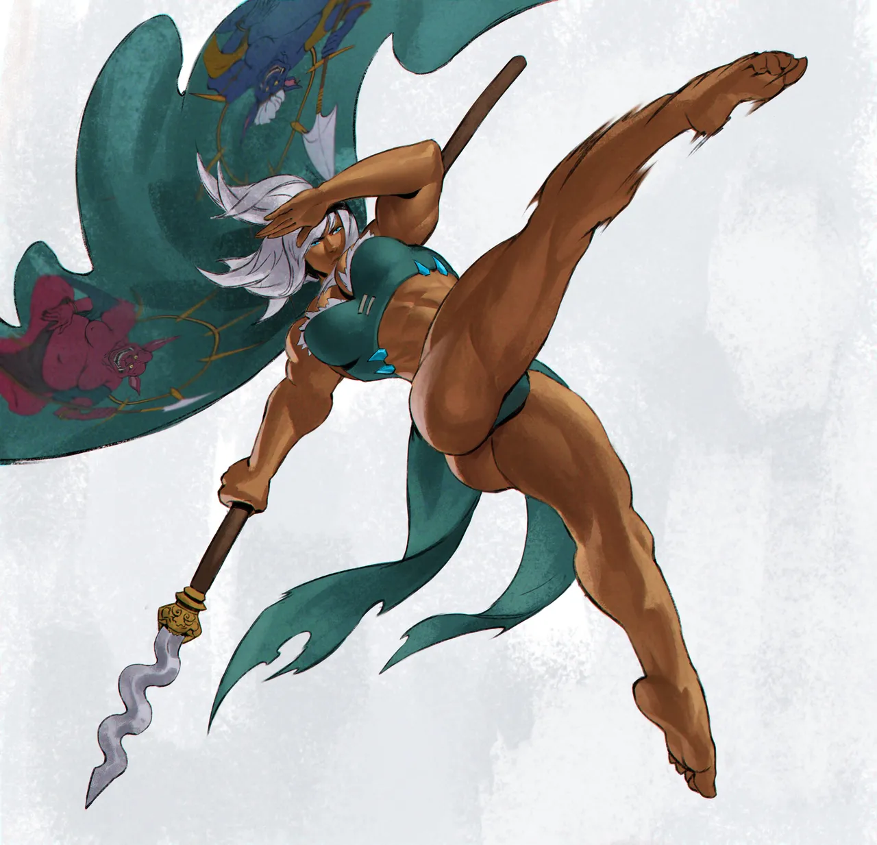 various Tian XiaoXiao ft. Cheon Cheonak OCs by MutagenicCrow - Image 20