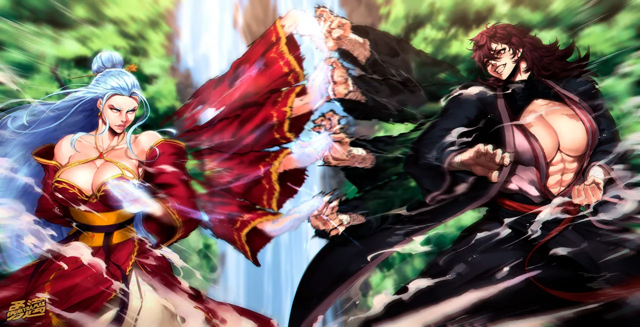 various Tian XiaoXiao ft. Cheon Cheonak OCs by MutagenicCrow - Image 23