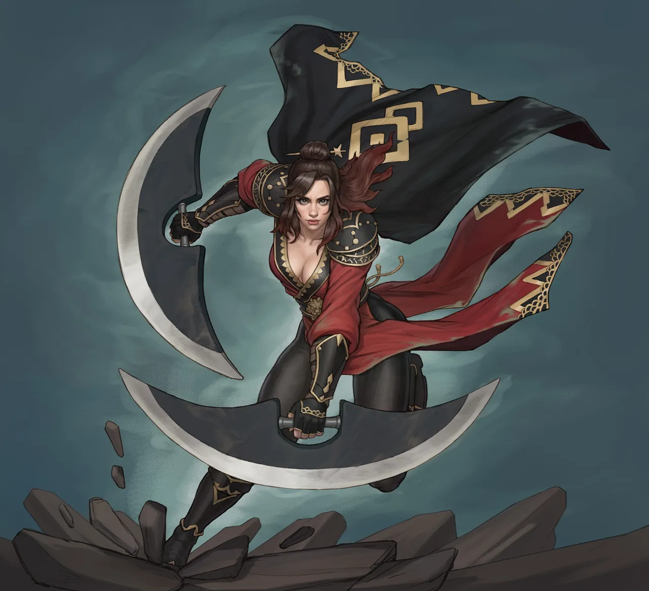 various Tian XiaoXiao ft. Cheon Cheonak OCs by MutagenicCrow - Image 66