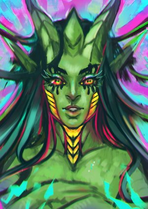 various Xenosexual races Chymlaxi, Imber, and Khaatari by Nyuunzi - Page 181