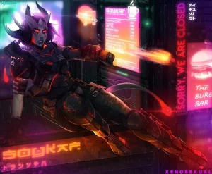 various Xenosexual races Chymlaxi, Imber, and Khaatari by Nyuunzi - Page 24