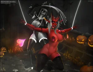 various Xenosexual races Chymlaxi, Imber, and Khaatari by Nyuunzi - Page 256