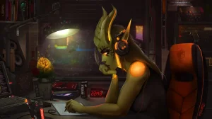 various Xenosexual races Chymlaxi, Imber, and Khaatari by Nyuunzi - Page 301