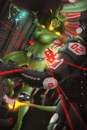 various Xenosexual races Chymlaxi, Imber, and Khaatari by Nyuunzi - Page 382