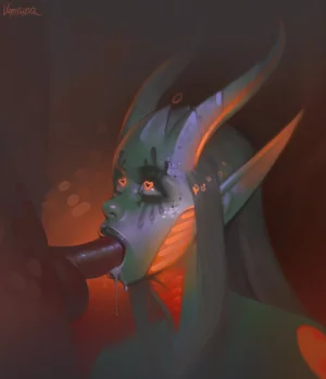 various Xenosexual races Chymlaxi, Imber, and Khaatari by Nyuunzi - Page 411