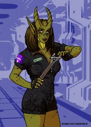 various Xenosexual races Chymlaxi, Imber, and Khaatari by Nyuunzi - Page 491