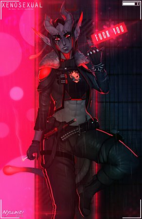 various Xenosexual races Chymlaxi, Imber, and Khaatari by Nyuunzi - Page 5