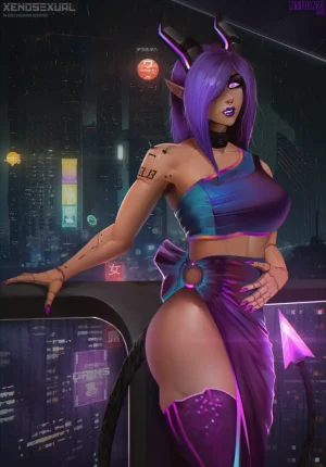 various Xenosexual races Chymlaxi, Imber, and Khaatari by Nyuunzi - Page 593