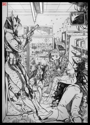 various Xenosexual races Chymlaxi, Imber, and Khaatari by Nyuunzi - Page 619