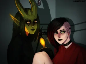 various Xenosexual races Chymlaxi, Imber, and Khaatari by Nyuunzi - Page 710