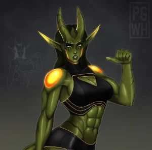 various Xenosexual races Chymlaxi, Imber, and Khaatari by Nyuunzi - Page 758