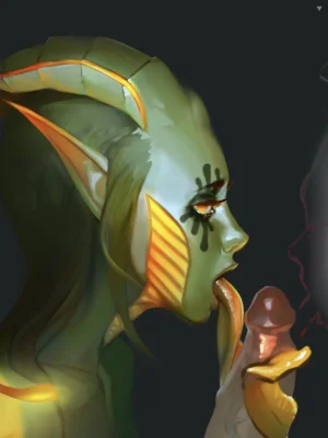 various Xenosexual races Chymlaxi, Imber, and Khaatari by Nyuunzi - Page 96