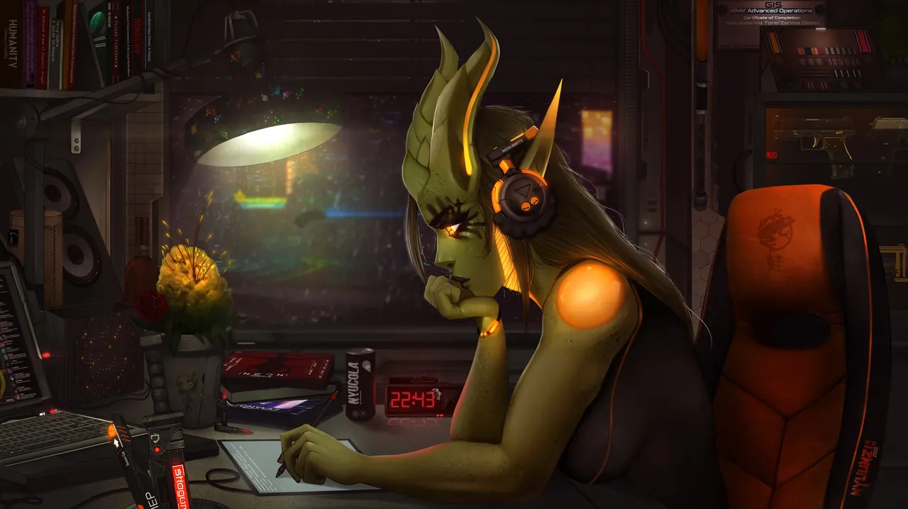 various Xenosexual races Chymlaxi, Imber, and Khaatari by Nyuunzi - Image 152