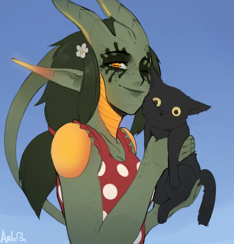 various Xenosexual races Chymlaxi, Imber, and Khaatari by Nyuunzi - Image 161