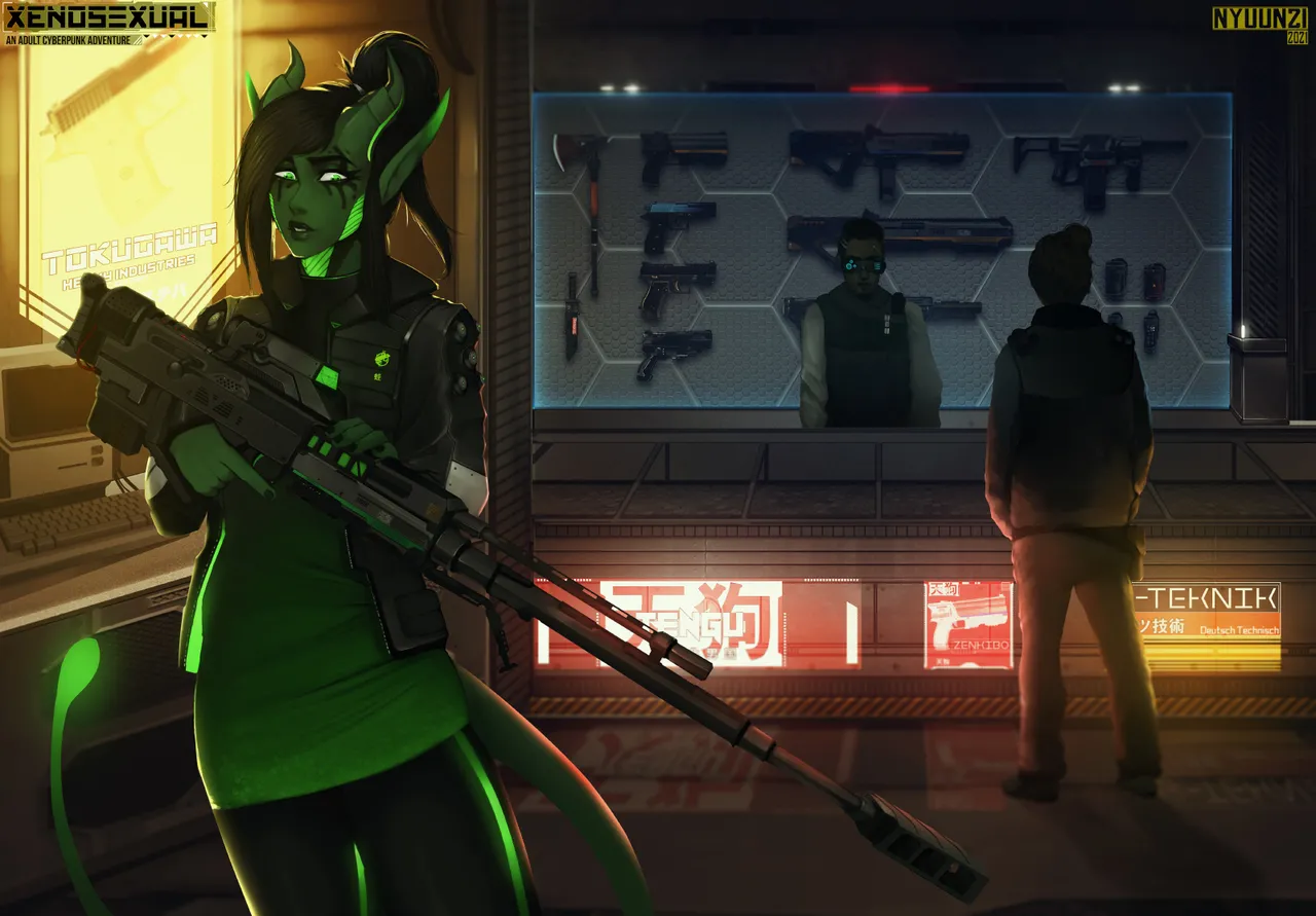 various Xenosexual races Chymlaxi, Imber, and Khaatari by Nyuunzi - Image 183