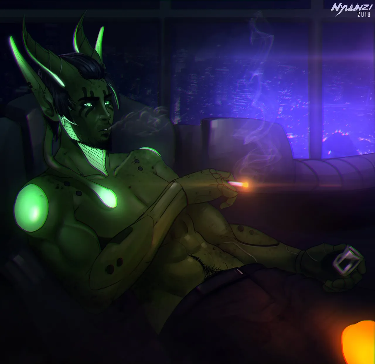 various Xenosexual races Chymlaxi, Imber, and Khaatari by Nyuunzi - Image 30