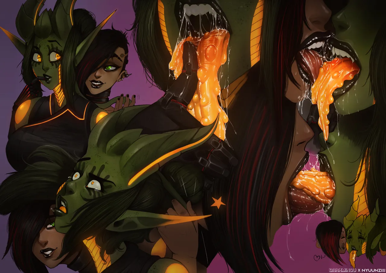 various Xenosexual races Chymlaxi, Imber, and Khaatari by Nyuunzi - Image 323