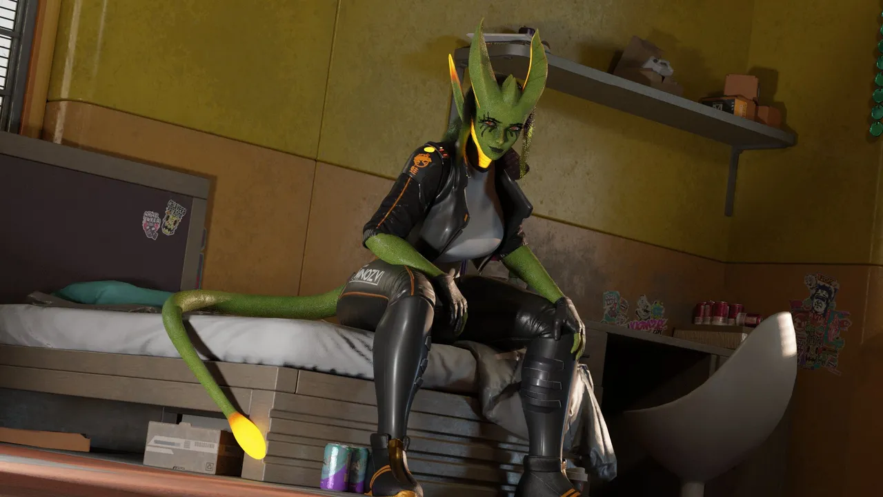 various Xenosexual races Chymlaxi, Imber, and Khaatari by Nyuunzi - Image 374