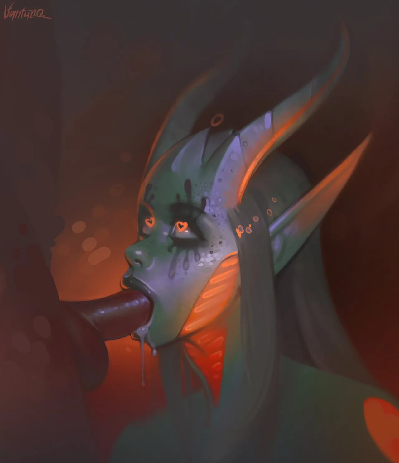 various Xenosexual races Chymlaxi, Imber, and Khaatari by Nyuunzi - Image 411